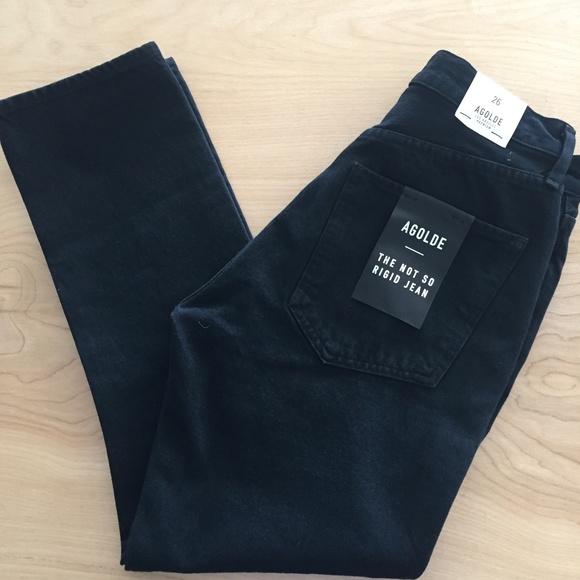 agolde not so rigid jeans